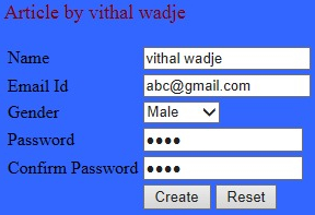 Article by vithal wadje